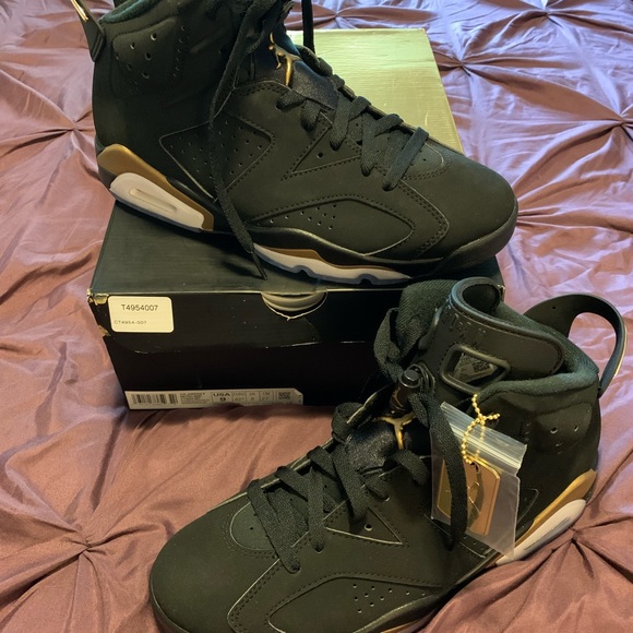 Air Jordan 6 Retro DMP Black and Gold NEW WITH TAG main image 8
